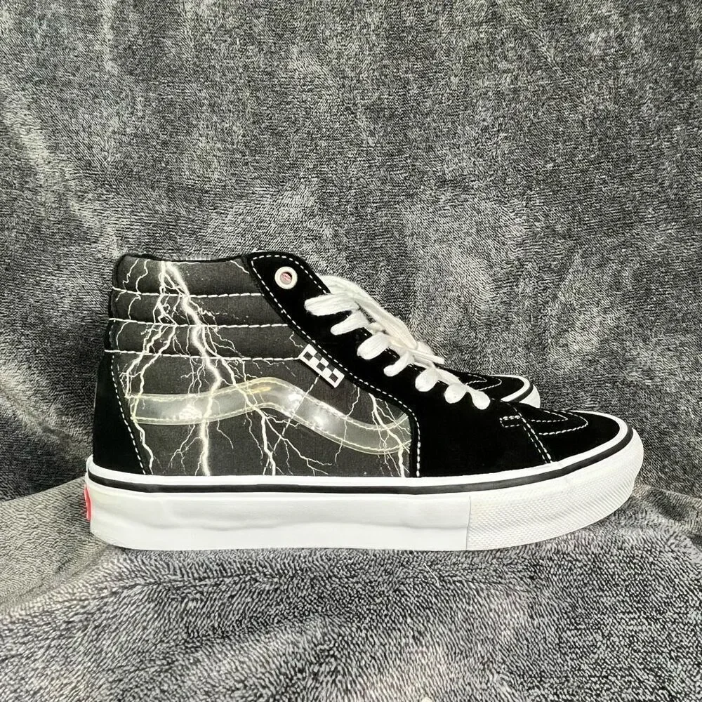 Vans x Primitive Skate Sk8-Hi Black Skate Shoes Men’s 7.5 - Picture 3 of 8